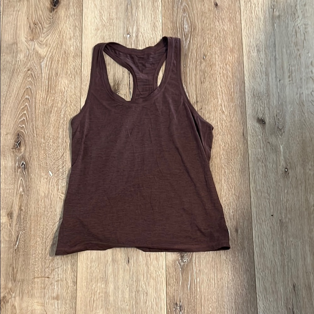 Vuori Chocolate Brown Tank Top